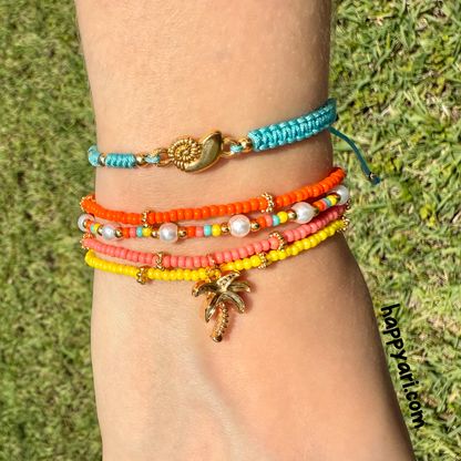 Tropical 5-Bracelet Stack